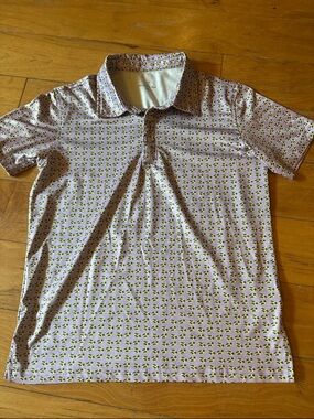 Properly Tide Youth Medium king cake performance polo